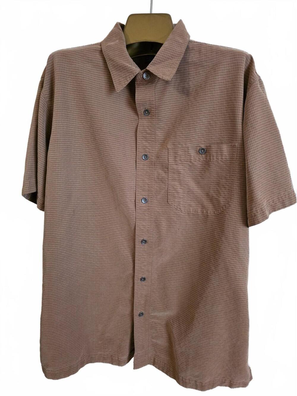 Royal Robbins Men's Desert Pucker Dry Short Sleeve Button-Up Shirt  Size XL
